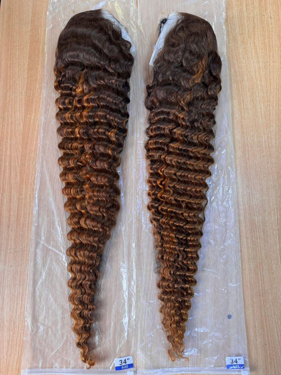 Luxury Piano Highlight Deep Wave 13x4 Lace Frontal Wig 1 Luxury Piano Highlight Deep Wave 13x4 Lace Frontal Wig