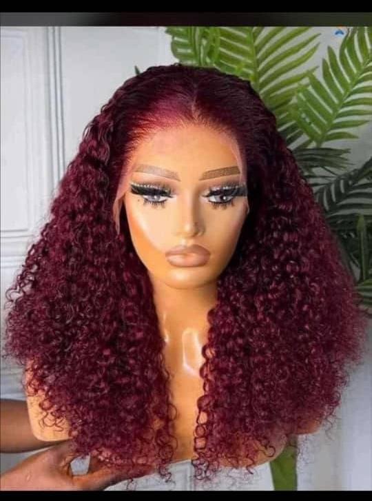 Exotic 13x4 Curly Lace Frontal Wig (Deep Wave / Water Wave / Jerry Curl)