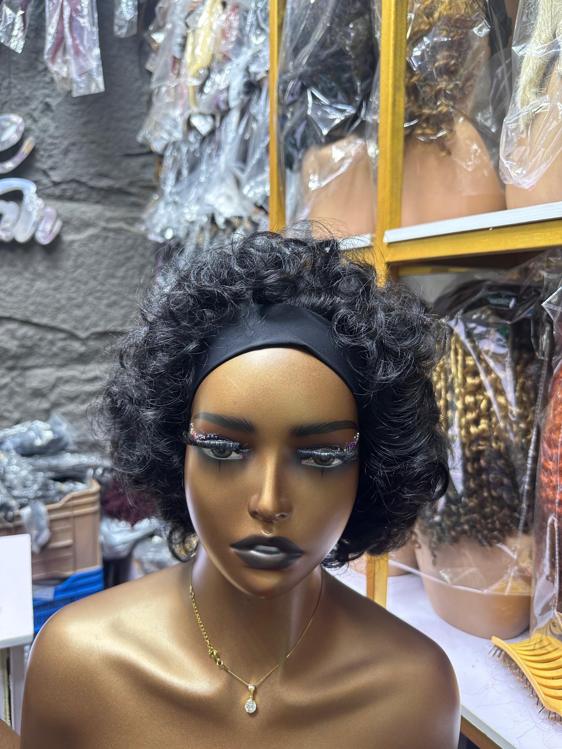Omotola Band Wig 1 Omotola Band Wig