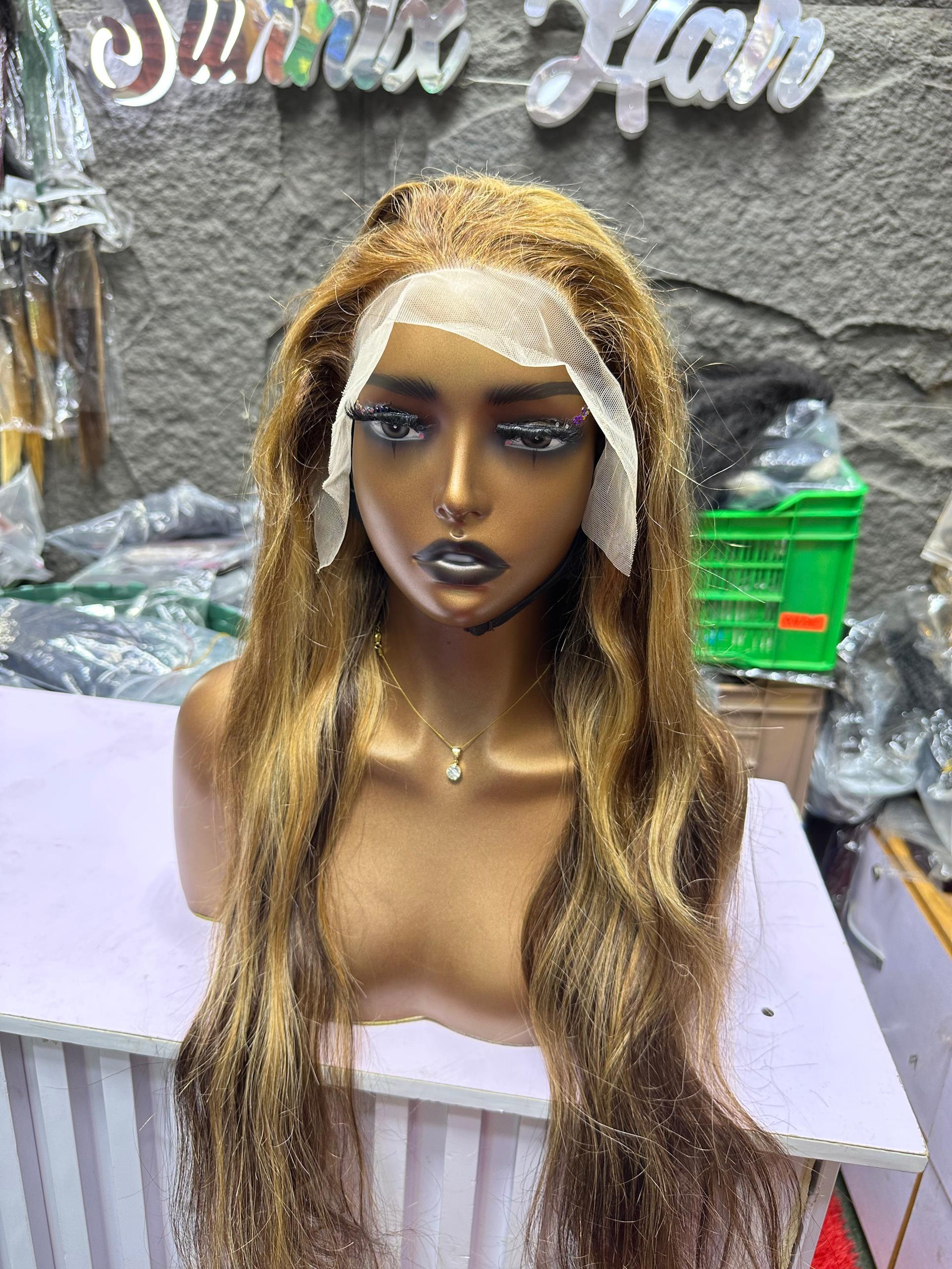 13x4 STW Frontal Wig 30" - Piano Color 1 13x4 STW Frontal Wig 30" - Piano Color