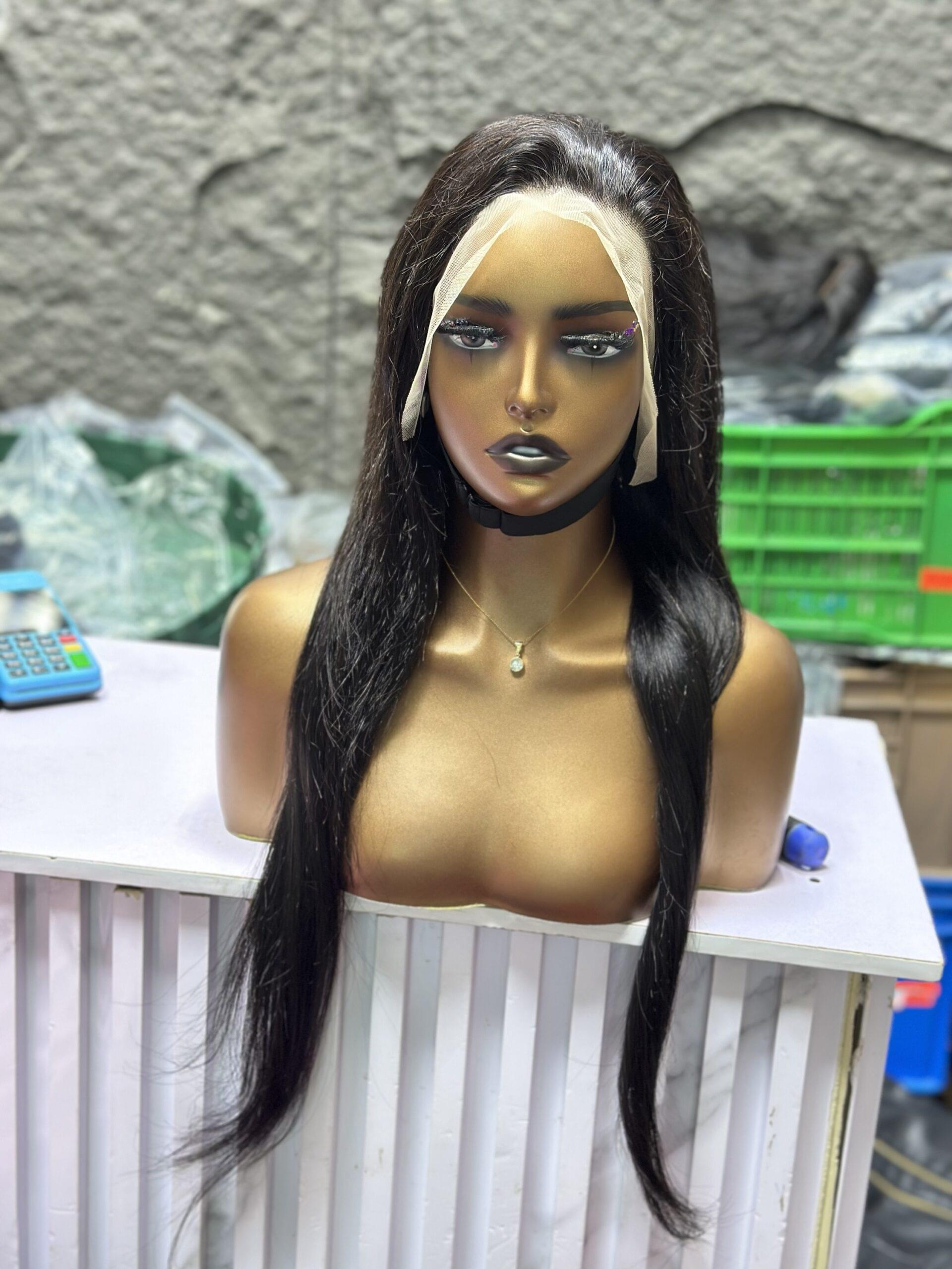 Premium 13x4 Lace Front Natural human hair Wig – Available in 20" to 34"